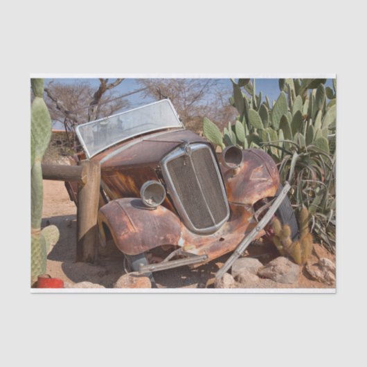 Junk-Auto Seidenpapier (Vorderseite)