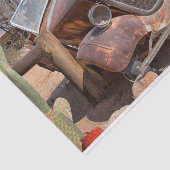 Junk-Auto Seidenpapier (Ausschnitt)