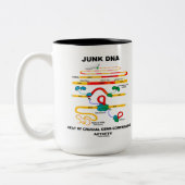 Junk-DNA-Sitzplatz von entscheidender Bedeutung fü Zweifarbige Tasse (Links)