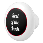 Junk Drawer Erholung der Junk Keramikknauf (Rechts)