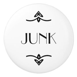 JUNK-DRAWER KERAMIKKNAUF