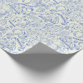 Junk Food Doodle Geschenkpapier (Ecke)