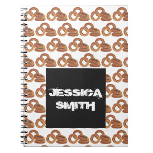 Junk Food Feinschmecker Personalisiert Fried Zwieb Notizblock