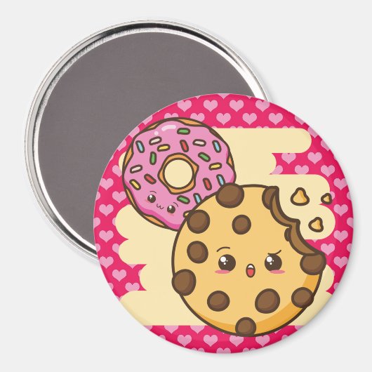 Junk Food Magnet (Vorderseite/Rückseite)