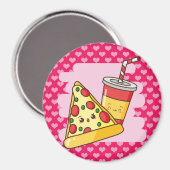 Junk Food Magnet (Vorderseite/Rückseite)