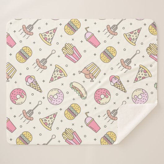 Junk Food Sherpadecke (Vorderseite (Horizontal))