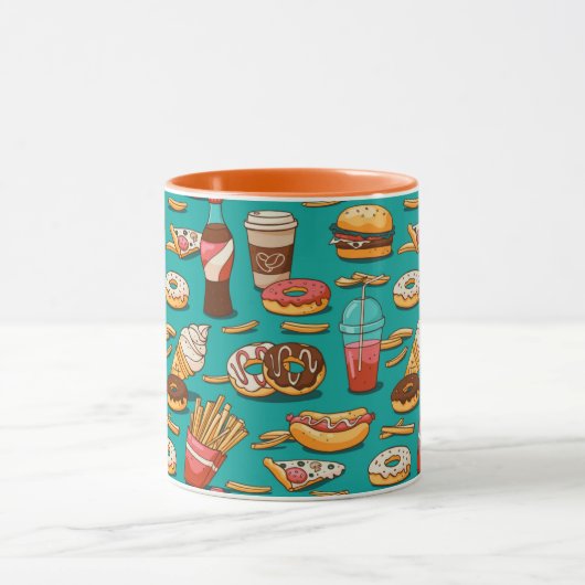 Junk Food Tasse (Zentrum)