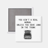 Junk im Trunk-Magnet Magnet (Vorderseite/Rückseite)