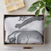 Junk Journal Anatomie-Elemente-Blatt Seidenpapier (Geschenk)