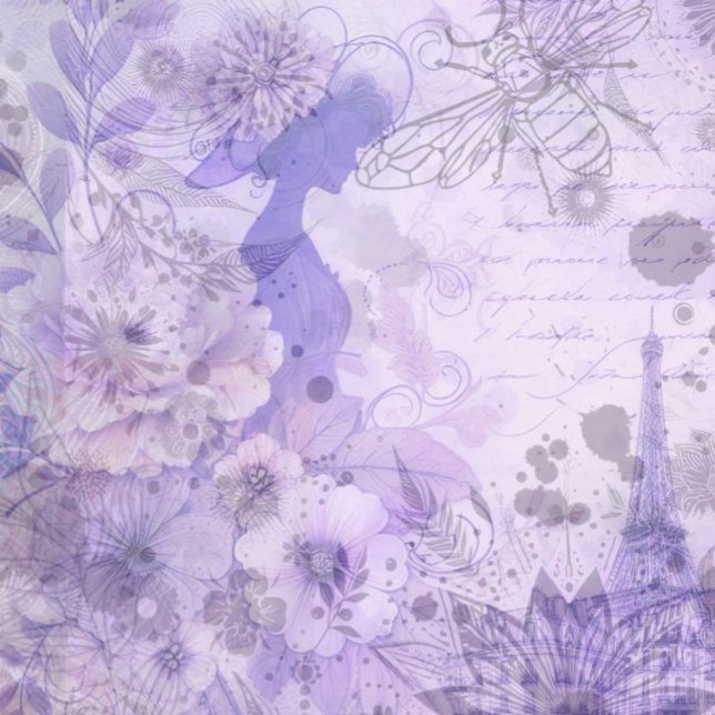 Junk Journal ephemere Vintages Scrapbook-Papier (Decoupage Junk Journal Scrapbook Paper)