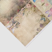 Junk Journal Fairy Collage Seidenpapier (Ausschnitt)