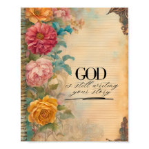 Junk Journal God schreibt noch immer Ihre Geschich