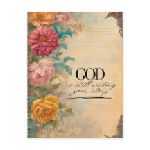 Junk Journal God schreibt noch immer Ihre Geschich