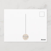 "Junk Journal Junkie" Business Postcard Postkarte (Rückseite)