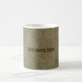 Junk Journal Kaffee Flecken Muster Kaffeetasse