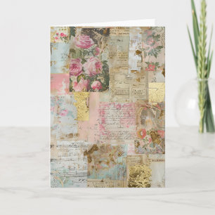 Junk Journal Leer  Karte