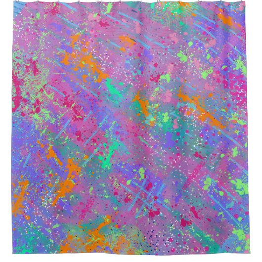 Junk Journal-Liebe Duschvorhang (Vorderseite)