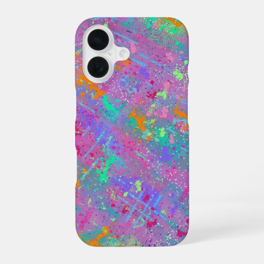 Junk Journal-Liebe iPhone 16 Hülle (Rückseite)