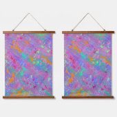 Junk Journal-Liebe Wandteppich Mit Holzrahmen (Doppelt)