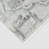 Junk Journal Paris Map Hintergrund Seidenpapier (Ausschnitt)