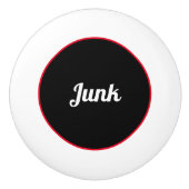 Junk Keramikknauf (Vorderseite)