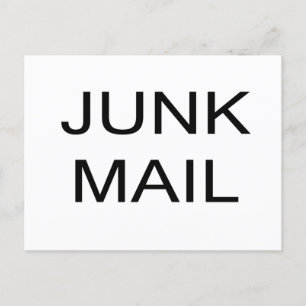 JUNK MAIL Postcard Postkarte