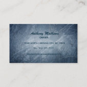 Junk Remoting Slogans Visitenkarten Visitenkarte (Rückseite)