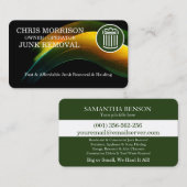 Junk Removal & Hauling Visitenkarte (Vorne/Hinten)