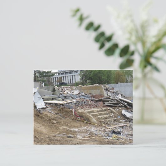 Junk Rubble Postkarte (Stehend Vorderseite)