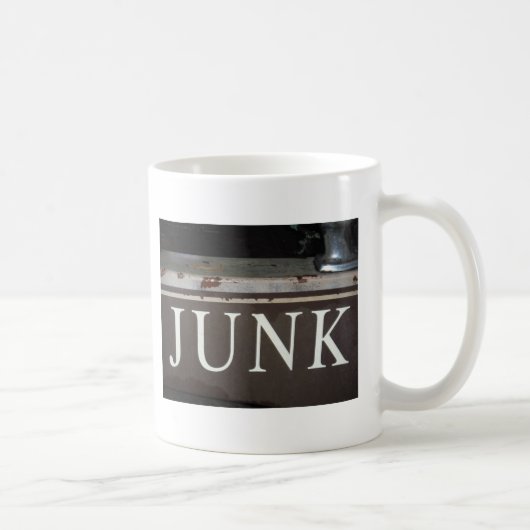Junk: Vintages Truck-Zeichen Kaffeetasse (Rechts)