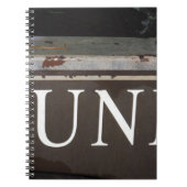 Junk: Vintages Truck-Zeichen Notizblock (Vorderseite)