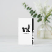 Junk Yard, Scrap Metal, Recycelnd Visitenkarte (Stehend Vorderseite)