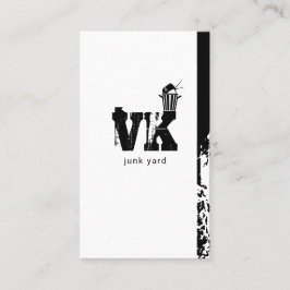 Junk Yard, Scrap Metal, Recycelnd Visitenkarte