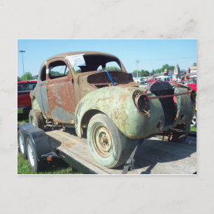 Junked Car, 1 Postkarte
