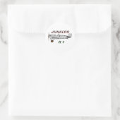Junkers D.I Runder Aufkleber (Tasche)