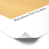 Junkers Ju 87 Stuka "desert snake" Poster (Ecke)