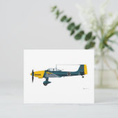 Junkers JU-87 Stuka Postkarte (Stehend Vorderseite)