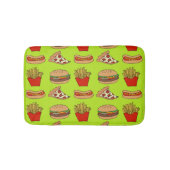 Junkfood-Badezimmerteppich Badematte (Vorderseite)