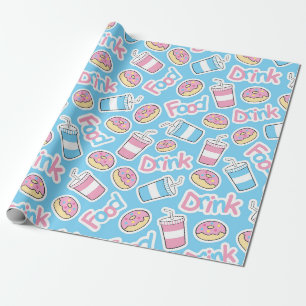 Junkfood Geschenkpapier