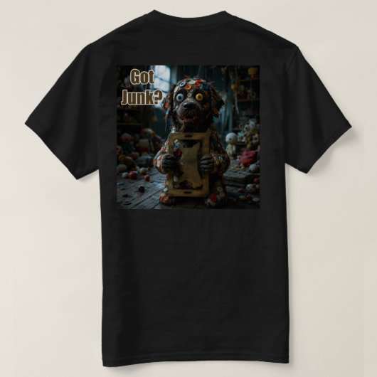 Junkie-Shirt T-Shirt (Design Rückseite)