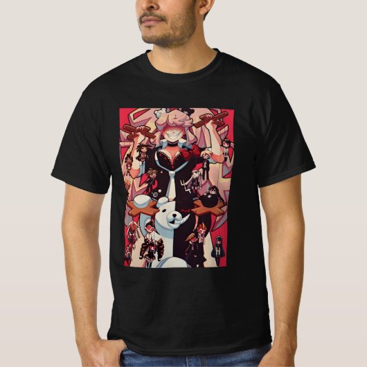 Junko Enoshima Poster T-Shirt (Vorderseite)