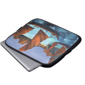 Junks in der absteigenden Drachenbucht Laptopschutzhülle (Vorne Knopf)