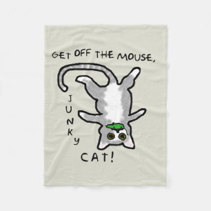 Junky Cat - Runter von der Maus! - Decken