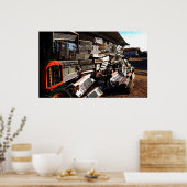 Junkyard Art Poster (Küche)