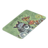 Junkyard Cat and Dog Robots MAGNET *Anpassen (Linke Seite)