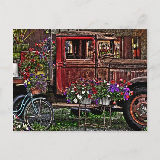 Junkyard Garden Postkarte (Vorderseite)