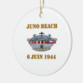 Juno Beach 1944 Keramikornament (Links)