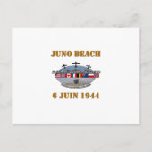 Juno Beach 1944 Postkarte (Vorderseite)