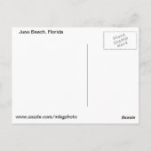 Juno Beach Florida Postkarte (Rückseite)