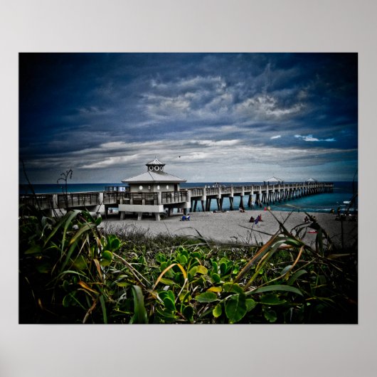 Juno Beach Pier Poster (Vorne)